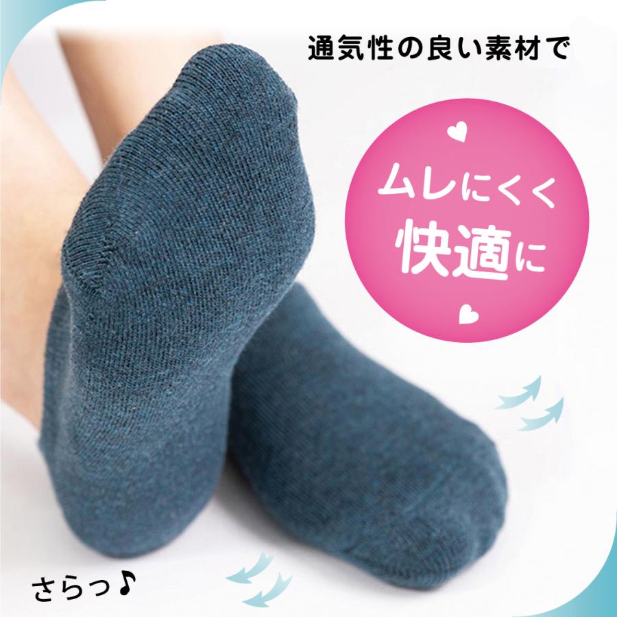 [3足セット] フットカバー レディース 脱げない 靴下 ソックス 無地 おしゃれ リノウルフット | Lino Ulu | 27