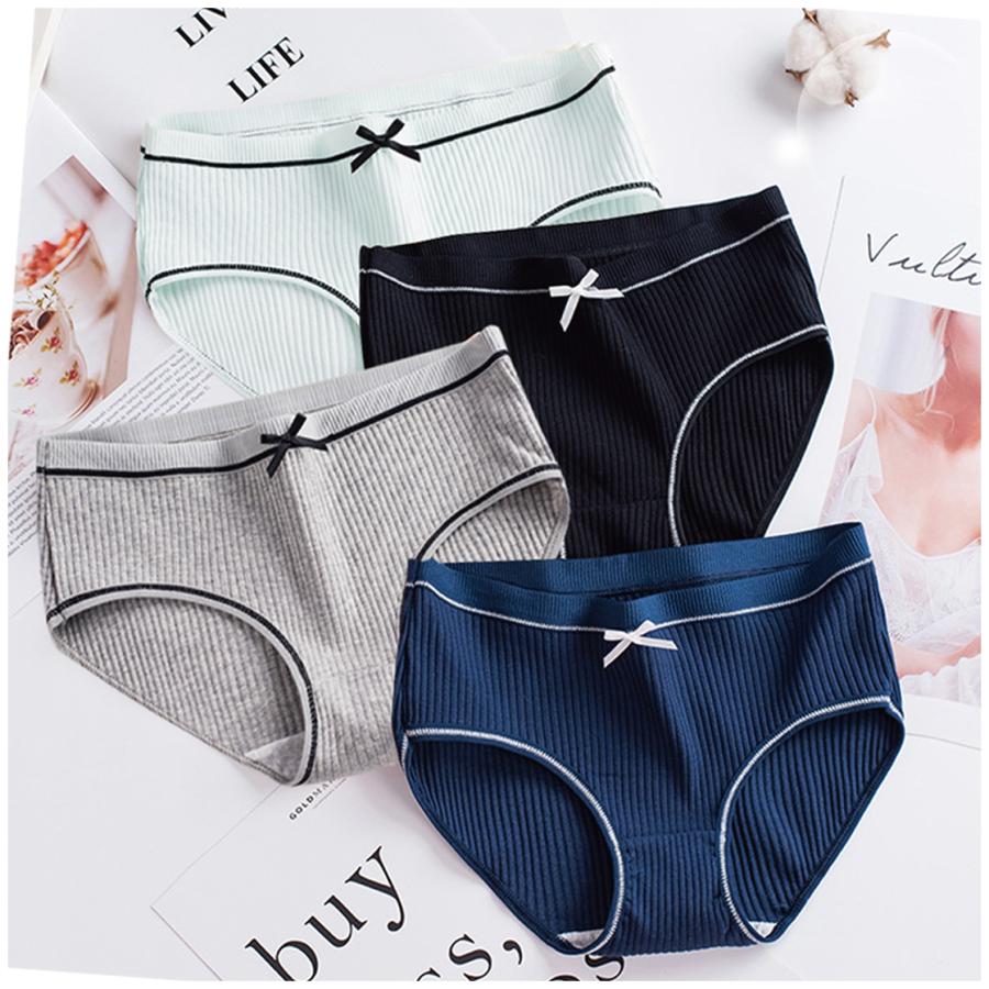 ショーツセット レディース 下着 リボン パンツ パステルカラー Ｌサイズ ショーツセット レディース 下着 リボン パンツ パステルカラー - メルカリ