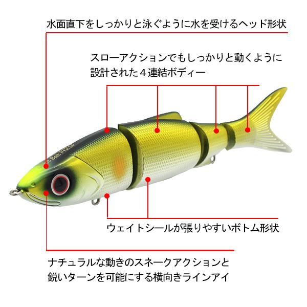 即納 BIOVEX Joint Bait 142SF ジョイントベイト ジョイントルアー