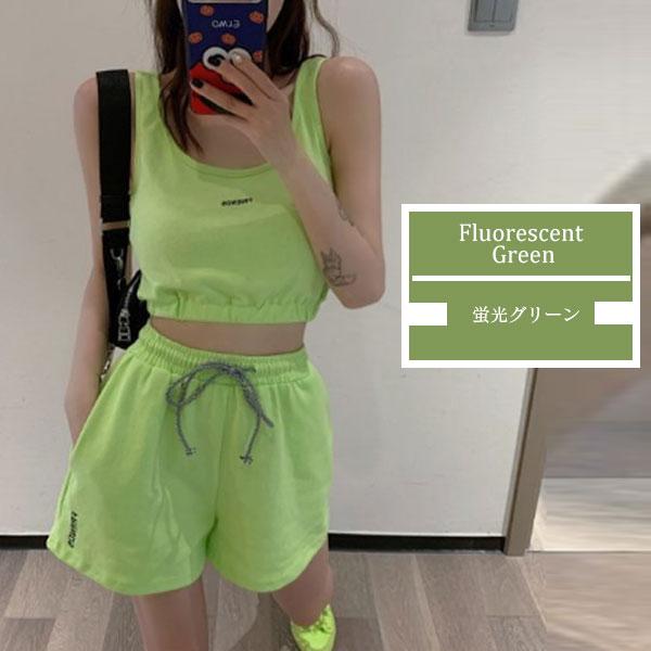 スポーツウェア セットアップ ショートパンツ＆トップス ティファニーブルー スポーツウェア セットアップ ショートパンツ＆トップス