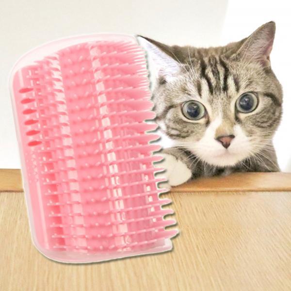 猫 コーナーブラシ ペット用 ブラシ ペットブラシ マッサージ 猫 抜け毛とり対策 毛づくろい ペット抜け毛とり キャット グルーミング ペット グッズ P 02 Mirise Mirai 通販 Yahoo ショッピング