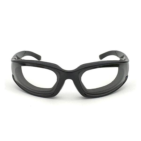 即納 保護メガネ 花粉症対策 キッチン用 パッド付き 透明レンズ