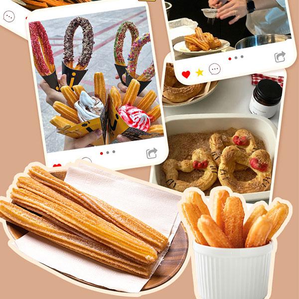 即納 家庭用 手動 チュロスメーカー 絞り型 クリーム絞り器