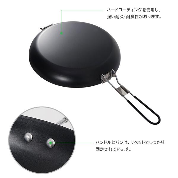 イタリア軍キャンプ用フライパン（折り畳み式）未使用品 イタリア軍キャンプ用フライパン（折り畳み式）未使用品
