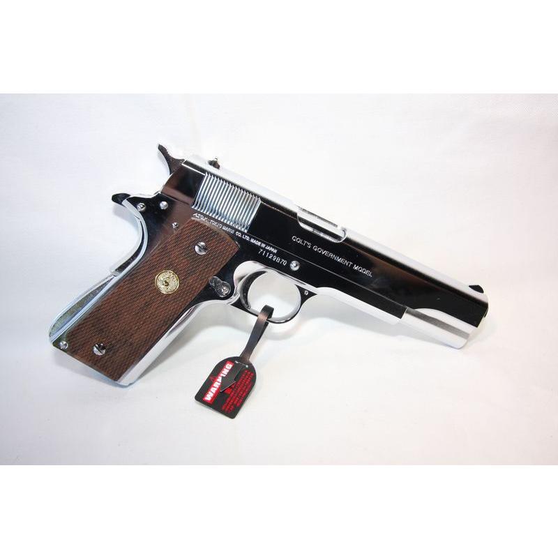 マルイ コルト・ガバメント ニッケルフィニッシュ70 楽天市場】東京マルイ コルト ガバメント シリーズ'70 ニッケル