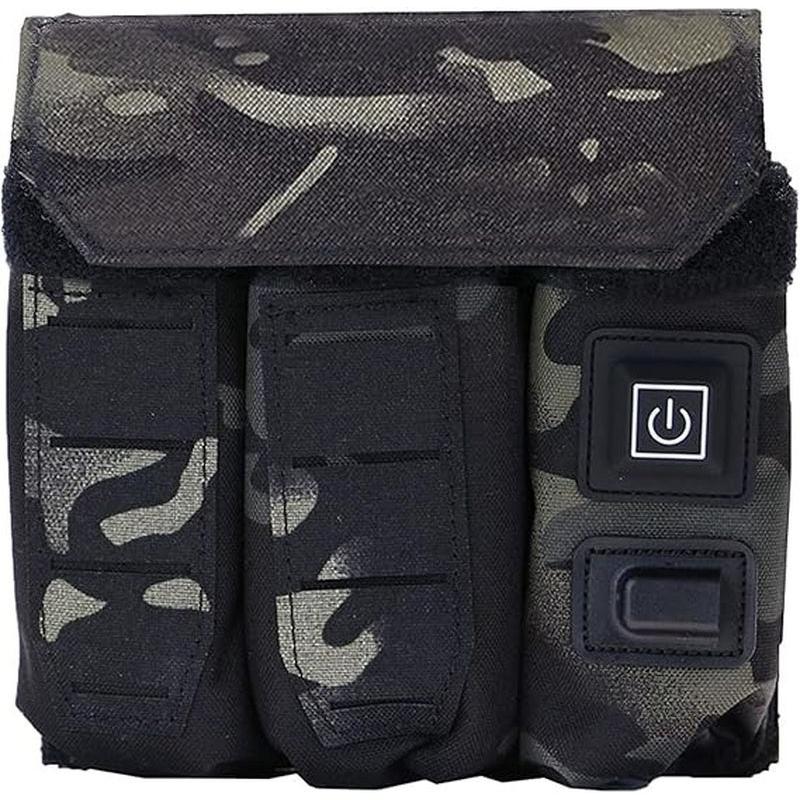 Eagle Force】マガジンウォーマーポーチ 9M系マグ3本収納可 ブラック