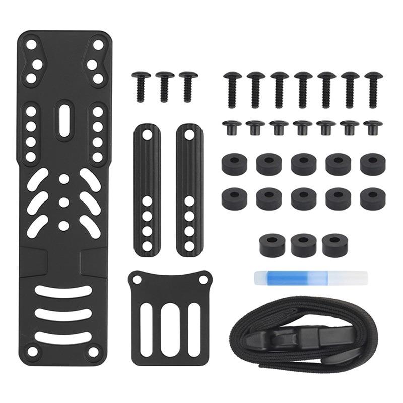 WoSporT】TNCタイプ RHP モジュラーホルスターアダプター BK