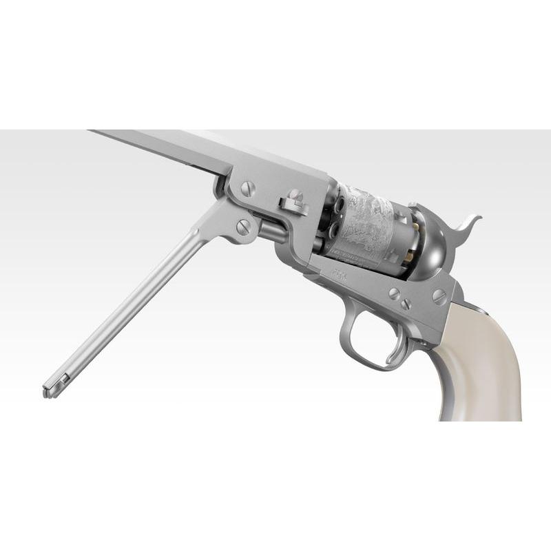 【東京マルイ】M1851 NAVY シルバーモデル【エアーリボルバー プロ】の画像