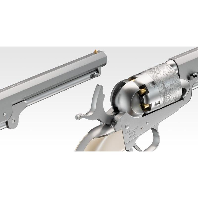 【東京マルイ】M1851 NAVY シルバーモデル【エアーリボルバー プロ】の画像