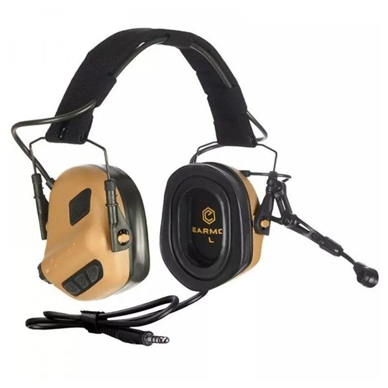 【OPSMEN】EARMOR M32 PLUS Tactical Headset 無線通信用電子イヤーマフ コヨーテタン_1