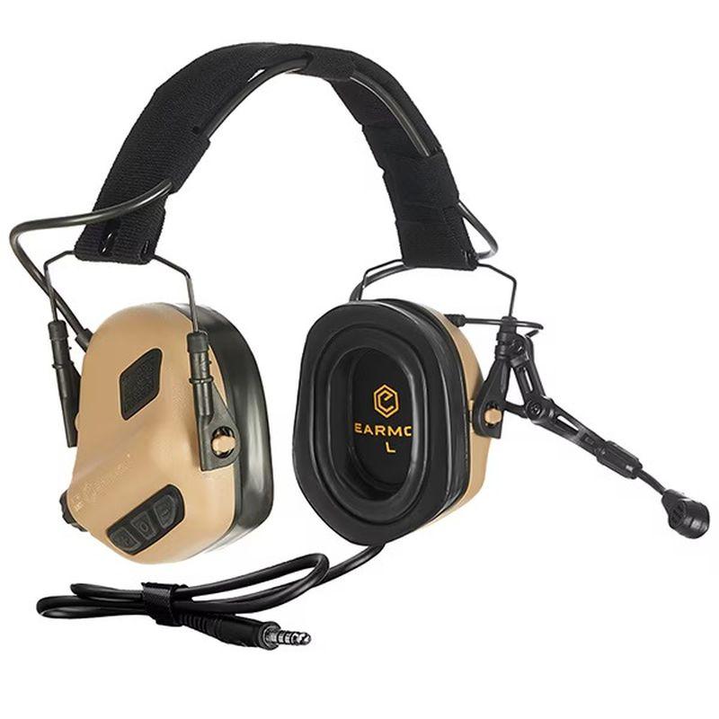 【OPSMEN】EARMOR M32 PLUS Tactical Headset 無線通信用電子イヤーマフ コヨーテブラウン_1