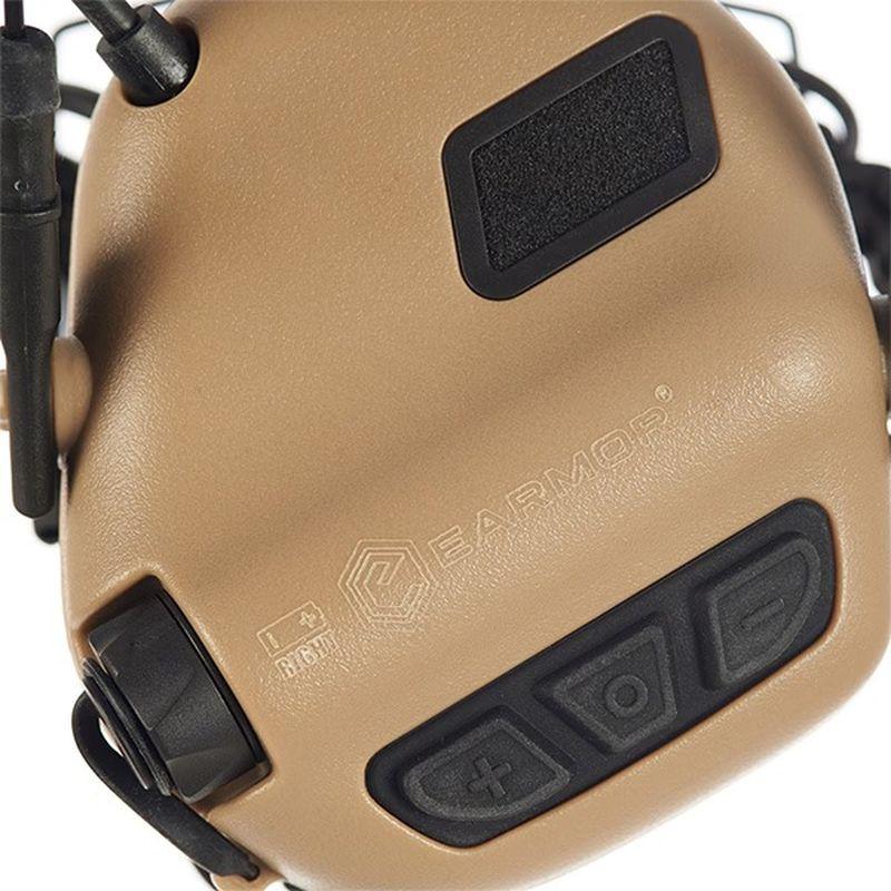 【OPSMEN】EARMOR M32 PLUS Tactical Headset 無線通信用電子イヤーマフ コヨーテブラウン_2