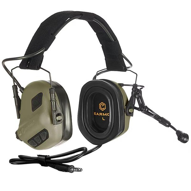 【OPSMEN】EARMOR M32 PLUS Tactical Headset 無線通信用電子イヤーマフ フォリッジグリーン_2