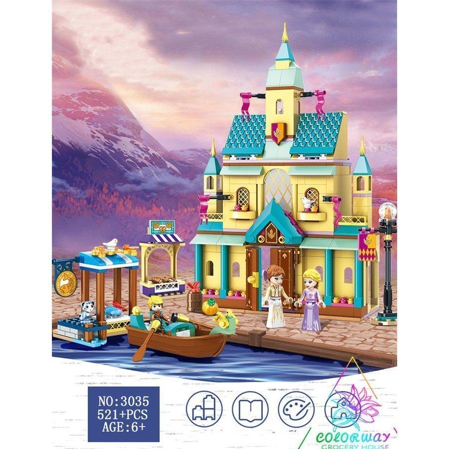 Legoレゴ互換品 プリンセス アナとエルさ 雪の女王2 アレンデール城 ブロック 知育 子供 おもちゃ 女の子 4歳5歳6歳7歳 新年 クリスマス 誕生日 プレゼント Pe0f5 弥勒庵 通販 Yahoo ショッピング