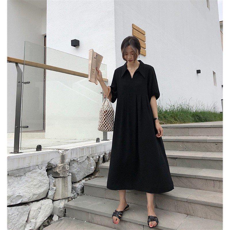 新版 21 シャツワンピース ミモレ丈 ワンピース お呼ばれワンピース 春夏 シャツワンピース 黒 大きいサイズ マキシワンピース 通勤 通学 半袖 春物 ワンピース ワンピース サイズ Xxxl Www We Job Com