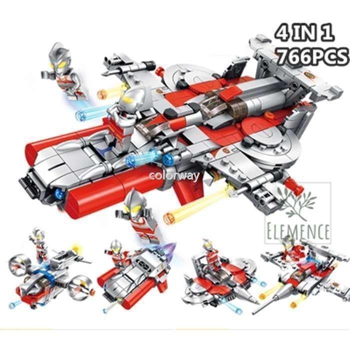 ブロック互換 レゴ 互換品 ウルトラマン飛行船 4in1 レゴブロック Lego クリスマス プレゼント 玩具 ギフト Pd3d 弥勒庵 通販 Yahoo ショッピング