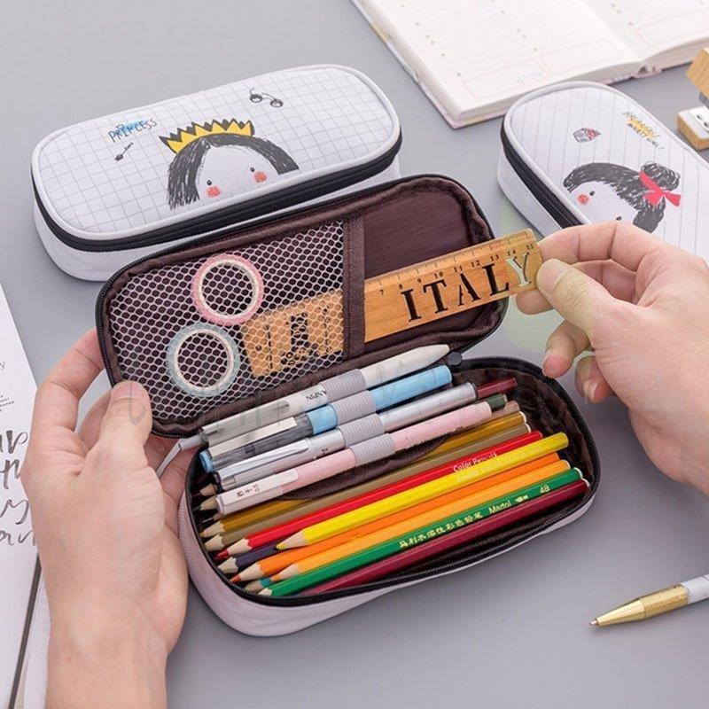 ペンケース シンプル おしゃれ 大容量キャンバス 筆箱 かわいい 韓国風 高校生 中学生 人気 文具 収納 入学祝い ギフト 4色 Pb4ff 弥勒庵 通販 Yahoo ショッピング