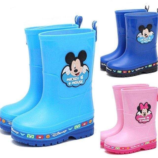 Disney ディズニー ミッキーマウス ミニーマウス レインブーツ 子供用 キッズ 長靴 雨靴 16cm 22cm オープニング 大放出セール