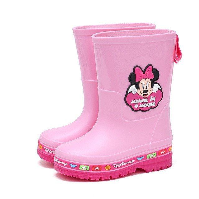 出色 Disney ディズニー ミッキーマウス ミニーマウス レインブーツ 子供用 キッズ 長靴 雨靴 16cm 22cm Aynaelda Com