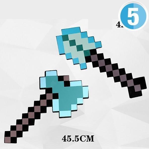 Minecraft Minecraft マインクラフト マイクラ グッズ ゲーム キャラクター 剣 おもちゃ フィギュア 変形武器 変形ソード ダイヤの 剣 Happy Birthday 知恵 創造 Pf786 弥勒庵 通販 Yahoo ショッピング