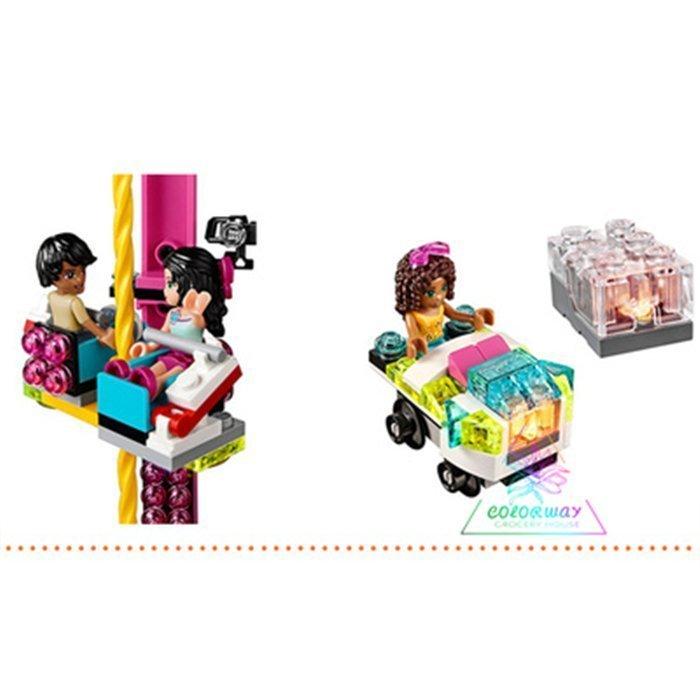 Legoレゴ互換品 友達 遊園地 観覧車 フレンズ ブロック 手作り 知育 教材 おもちゃ 子供 女の子 4歳5歳6歳7歳 こどもの日 ギフト 誕生日 クリスマス プレゼント Pd0 弥勒庵 通販 Yahoo ショッピング