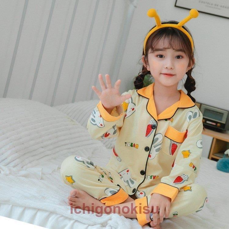 福袋特集 22 子供 2点セット パジャマ ナイトウェア 可愛い 部屋着 寝巻き ジュニア 上下セット 長袖 ルームウェア パジャマ キッズ ベビー カーディガン 綿パジャマ 女の子 パジャマ Color Www Theopengate Org Il