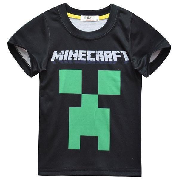 Minecraft Minecraft マインクラフト セットアップ キャラクター プリント ｔシャツ マイクラゲームキャラクターグッズ かわいい 子供 誕生日 カコイイ Pa9c0 弥勒庵 通販 Yahoo ショッピング