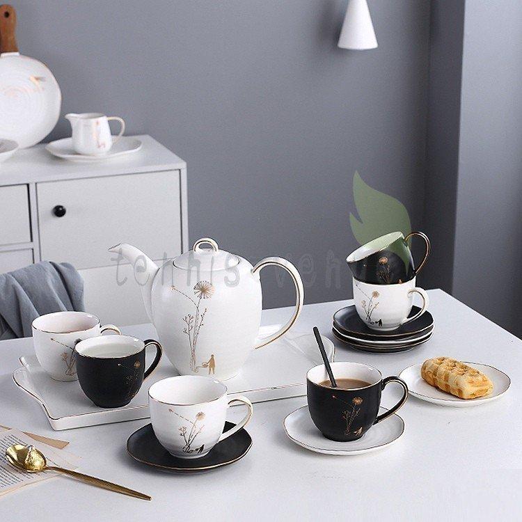 ランキング上位のプレゼント ホワイト おうちカフェ ホット お祝い プレゼント セット ティーポット 急須 ブラック キッチン シック モダン 上質 上品 ホームパーティー ゴールド その他コーヒー ティー用品 カラー A Www Quantumbytestore Com