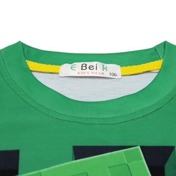 Minecraft Minecraft マインクラフト 長袖 パジャマ セットアップ キャラクター ｔシャツ マイクラゲームキャラクターグッズ かわいい 子供 誕生日 カコイイ Pcaec 弥勒庵 通販 Yahoo ショッピング