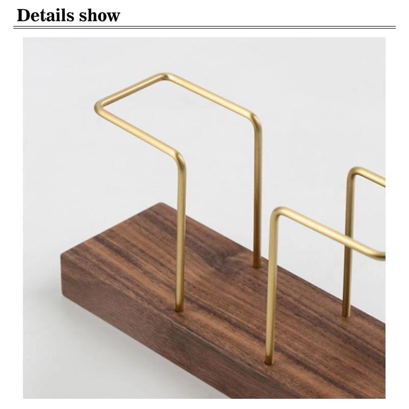 木製 テーブルウェア メニューブック立て 紙ナプキンホルダー 小物入れ 紙ナプキンスタンド キッチン雑貨 収納 ケース シンプル 業務用 カフェ キ | ブランド登録なし | 10