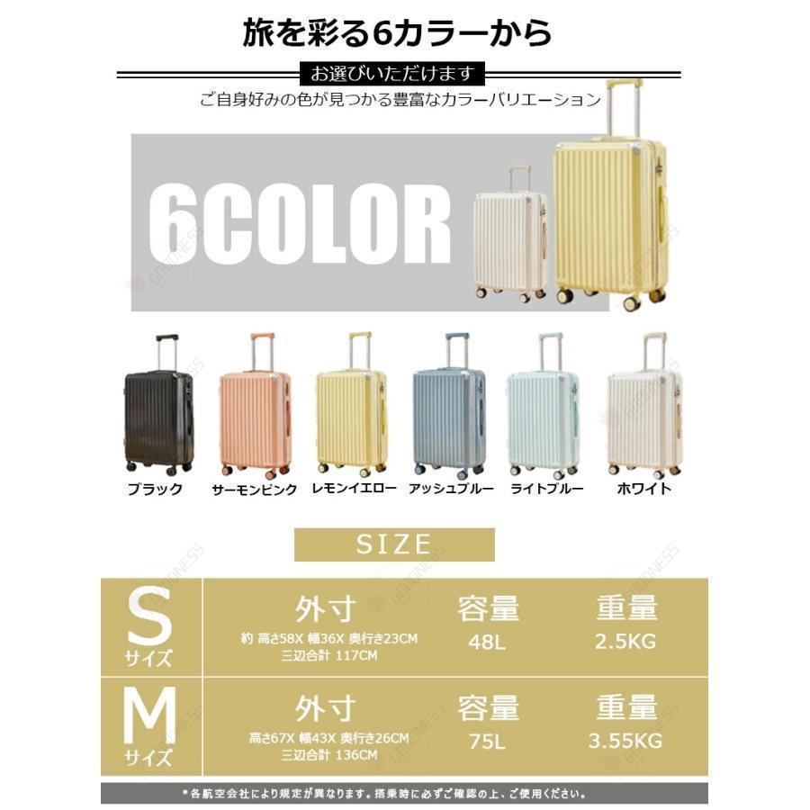 スーツケース 機内持ち込み Sサイズ 軽量 かわいい ファスナー