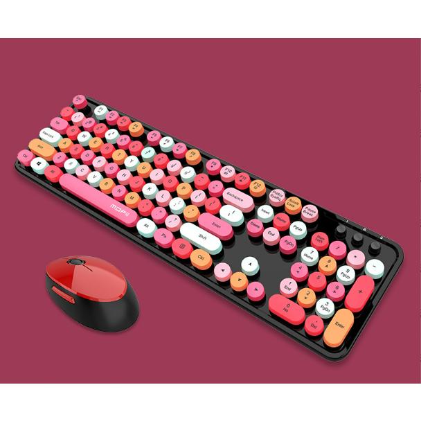 タイムセール】ワイヤレス キーボード マウス セット カラー豊富