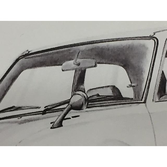 ホンダ HONDA シビックRS【鉛筆画】名車 旧車 イラスト A4サイズ
