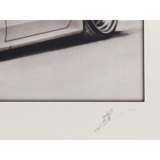 マツダ MAZDA FC サバンナ RX-7 【鉛筆画】名車 旧車 イラスト A4