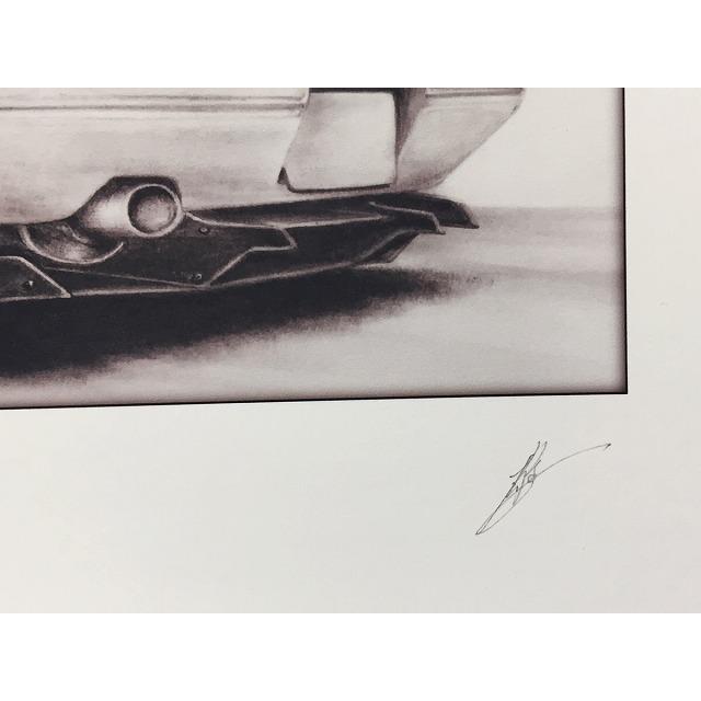 日産 NISSAN 180SX カスタム【鉛筆画】名車 旧車 イラスト A4 日産 NISSAN 180SX カスタム【鉛筆画】名車 旧車 イラスト A4