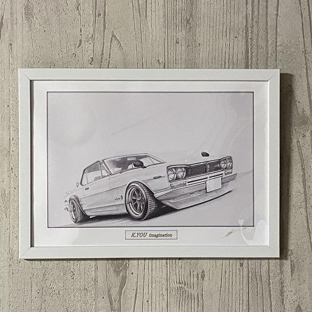 【鉛筆画】原画 Yahoo!オークション - A4手描きイラスト 鉛筆画 原画 モノクロ