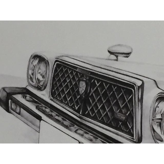 アイマール トヨタ　サイン入り トヨタ TOYOTA チェイサーX40 【鉛筆画】名車 旧車 イラスト A4