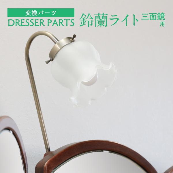 MIRROR MUSEUM（ミラーミュージアム） ドレッサーライトセット 鈴蘭