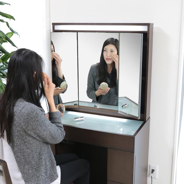 MIRROR MUSEUM（ミラーミュージアム） ドレッサー セット 三面鏡