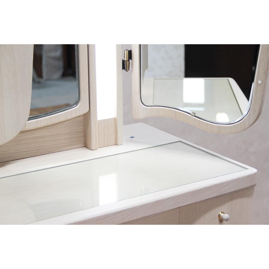 ドレッサー 三面鏡 イザベル : ミラーミュージアムヤフー店 - 通販