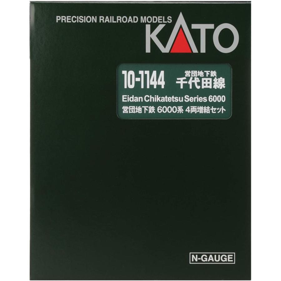 Kato Nゲージ 4両セット 10 1144 千代田線6000系 営団地下鉄 増結 鉄道模型 電車 最大47 Offクーポン 営団地下鉄