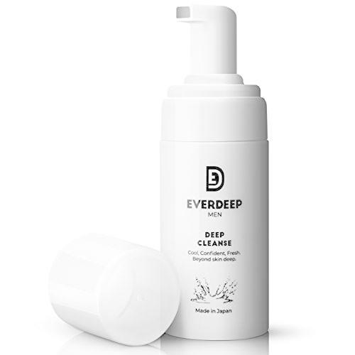 安心の定価販売 Everdeep 洗顔 メンズ 泡 プレミアム 保湿 洗顔フォーム 洗顔料 男性 エイジングケア 低刺激 110ml