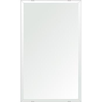 洗面鏡 化粧鏡 トイレ鏡 浴室鏡 クリスタルミラーシリーズ（四角形）：クリアーミラー（通常の鏡）デラックスカットタイプ 壁掛け鏡 ウォールミラー 姿見