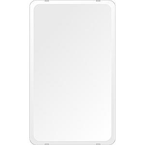 洗面鏡 化粧鏡 トイレ鏡 浴室鏡 クリスタルミラーシリーズ（角丸四角形）：スーパークリアーミラー （超透明鏡） デラックスカットタイプ 壁掛け鏡 姿見