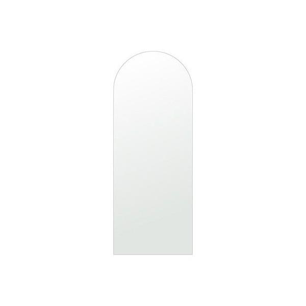壁掛け鏡 壁掛けミラー ウォールミラー 姿見 姿見鏡 クリスタルミラー シリーズ（アーチ）：クリアーミラー（通常の鏡） シンプルタイプ｜mirrorshop