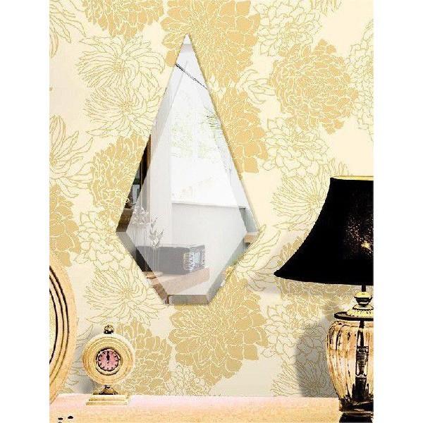 壁掛け鏡 壁掛けミラー ウォールミラー 姿見 姿見鏡 クリスタルミラー シリーズ（ピナクル）：クリアーミラー（通常の鏡） デラックスカットタイプ | 