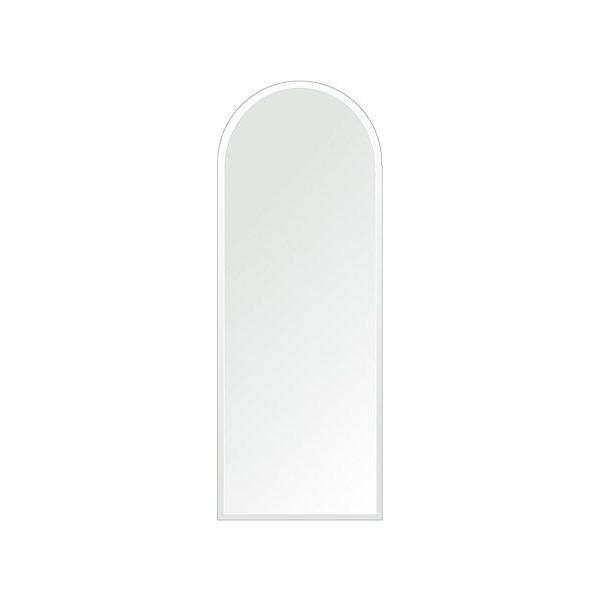 洗面鏡 化粧鏡 トイレ鏡 浴室鏡 クリスタルミラーシリーズ（アーチ）：クリアーミラー（通常の鏡） デラックスカットタイプ  壁掛け鏡