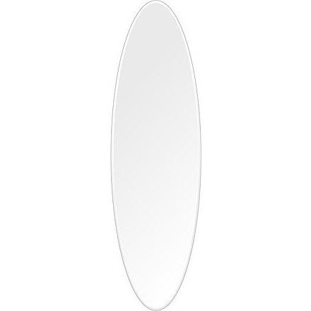 洗面鏡 化粧鏡 トイレ鏡 浴室鏡 クリスタルミラーシリーズ（オーバル）：スーパークリアーミラー （超透明鏡） クリスタルカットタイプ