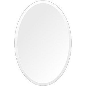 洗面鏡 化粧鏡 トイレ鏡 浴室鏡 クリスタルミラーシリーズ（オーバル）：スーパークリアーミラー （超透明鏡） デラックスカットタイプ
