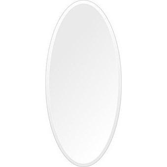 洗面鏡　化粧鏡　トイレ鏡　（超透明鏡）　クリスタルミラーシリーズ（オーバル）：スーパークリアーミラー　浴室鏡　デラックスカットタイプ